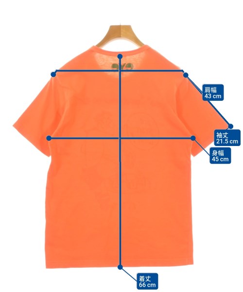 JUNYA WATANABE MAN（ジュンヤワタナベマン）Tシャツ・カットソー オレンジ サイズ:S メンズ/2200678841013