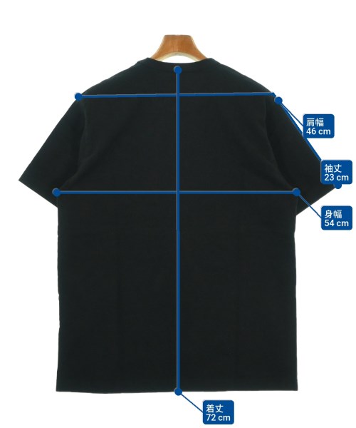 JUNYA WATANABE MAN（ジュンヤワタナベマン）Tシャツ・カットソー 黒 サイズ:M メンズ/2200677080192