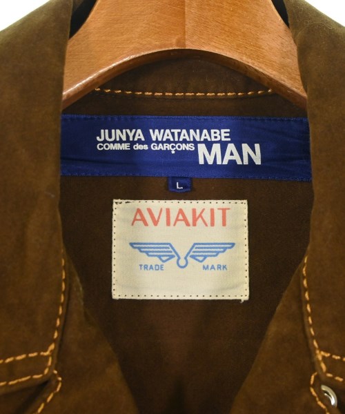 JUNYA WATANABE MAN（ジュンヤワタナベマン）ライダース 茶 サイズ:L メンズ/2200680946027