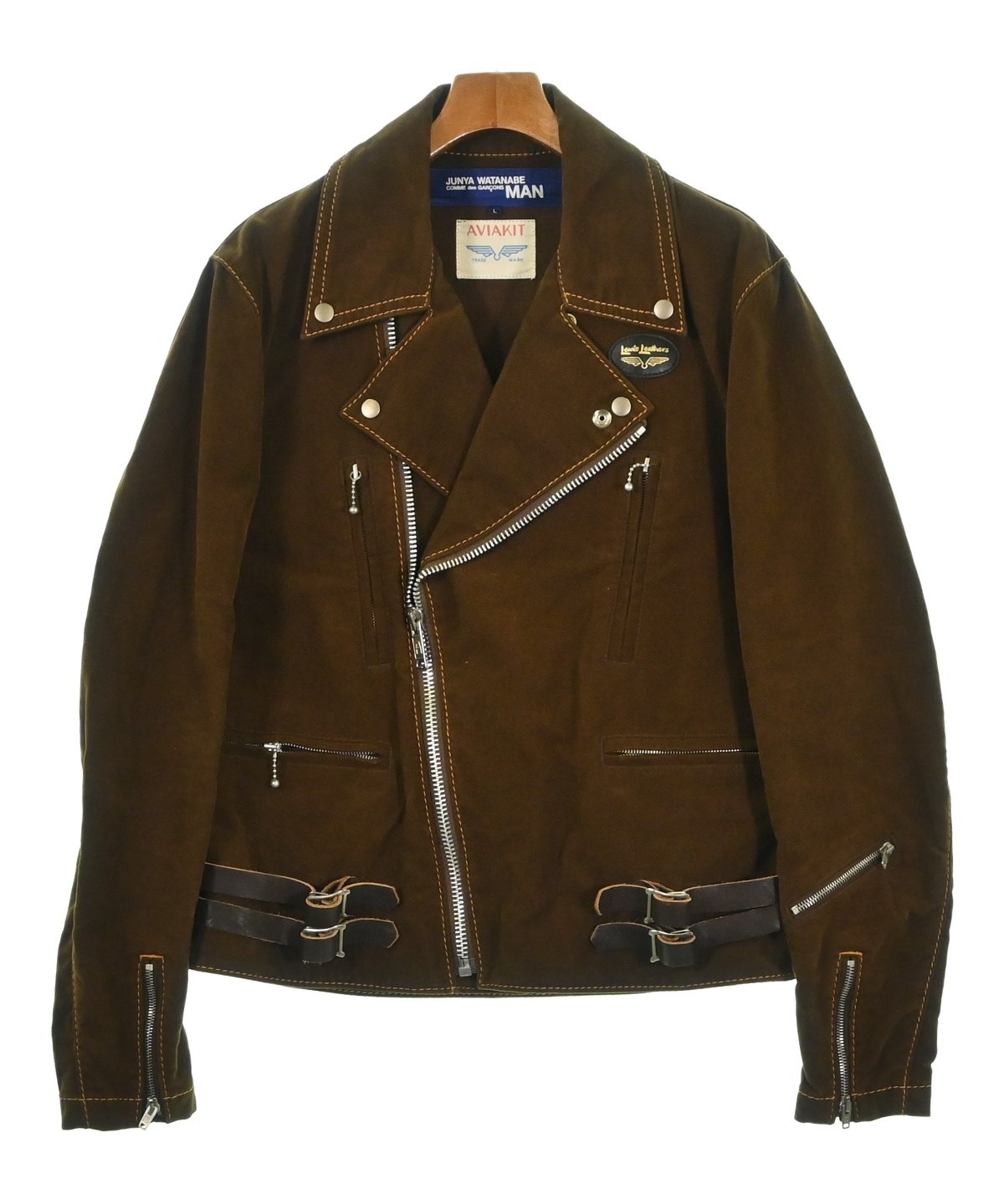 M*k様 フェード　ジュンヤワタナベマン　ギャルソン　ルイスレザー　スウェットラ JUNYAWATANABE MAN×Lewis Leather/ジュンヤワタナベマン×ルイスレザー