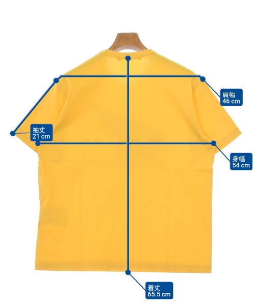 JUNYA WATANABE MAN（ジュンヤワタナベマン）Tシャツ・カットソー 黄 サイズ:S メンズ/2200681343054