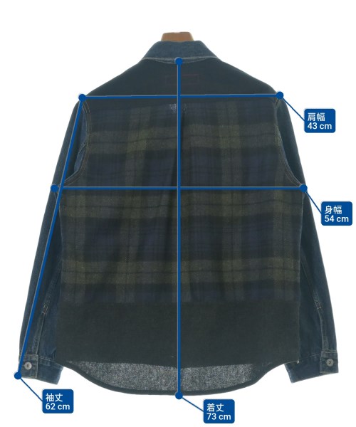 JUNYA WATANABE MAN（ジュンヤワタナベマン）デニムジャケット 紺 サイズ:XS メンズ/2200693842071