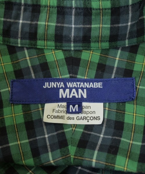 JUNYA WATANABE MAN（ジュンヤワタナベマン）カジュアルシャツ 緑 サイズ:M メンズ/2200694276233