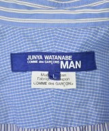 JUNYA WATANABE MAN（ジュンヤワタナベマン）カジュアルシャツ 青 サイズ:L メンズ/2200694620135