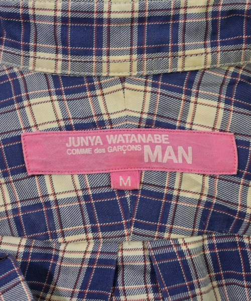 JUNYA WATANABE MAN（ジュンヤワタナベマン）カジュアルシャツ 紺 サイズ:M レディース/2200695668082