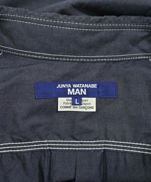JUNYA WATANABE MAN（ジュンヤワタナベマン）カジュアルシャツ 紺 サイズ:L メンズ/2200695643102