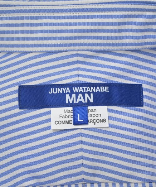 JUNYA WATANABE MAN（ジュンヤワタナベマン）カジュアルシャツ 青 サイズ:L メンズ/2200699302043