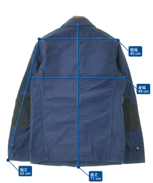 JUNYA WATANABE MAN（ジュンヤワタナベマン）カバーオール 青 サイズ:XS メンズ/2200696889011