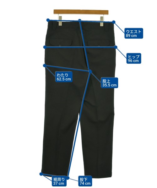 JUNYA WATANABE MAN（ジュンヤワタナベマン）スラックス 黒 サイズ:M メンズ/2200646236582