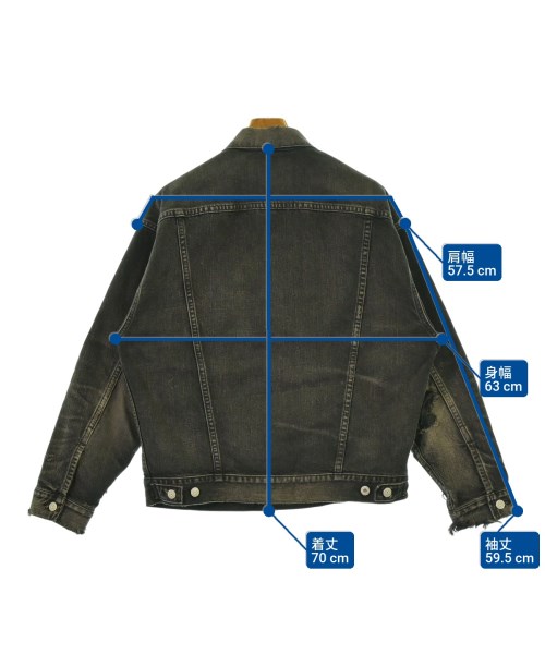 JUNYA WATANABE MAN（ジュンヤワタナベマン）デニムジャケット 黒 サイズ:XS メンズ/2200656395019