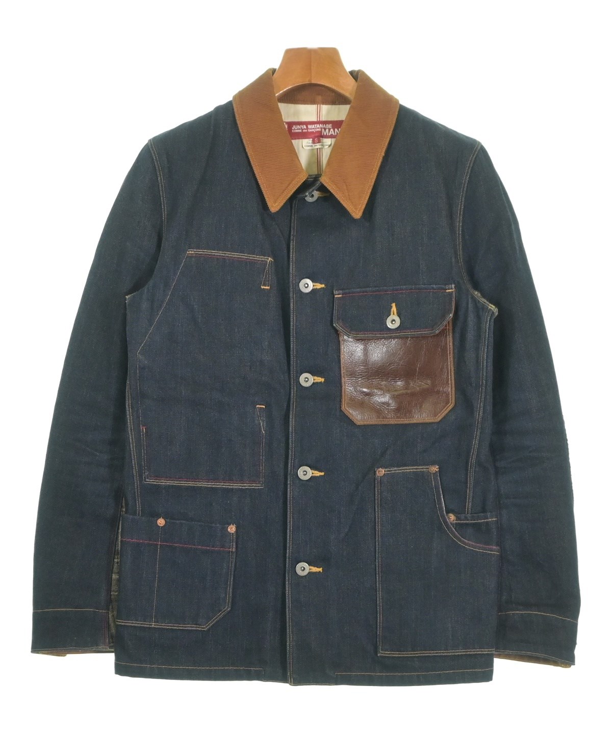 JUNYA WATANABE MAN（ジュンヤワタナベマン）カバーオール 紺 サイズ:S