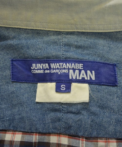 JUNYA WATANABE MAN（ジュンヤワタナベマン）カジュアルシャツ 青 サイズ:S メンズ/2200657486068