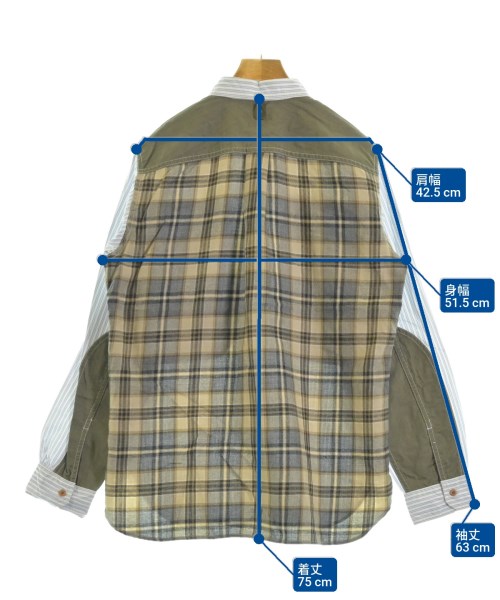 JUNYA WATANABE MAN（ジュンヤワタナベマン）カジュアルシャツ 白 サイズ:M メンズ/2200657947132