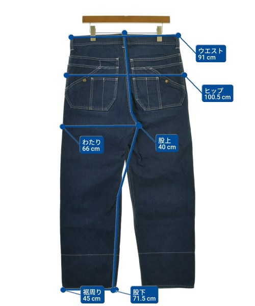 JUNYA WATANABE MAN（ジュンヤワタナベマン）デニムパンツ 青 サイズ:M メンズ/2200658377013