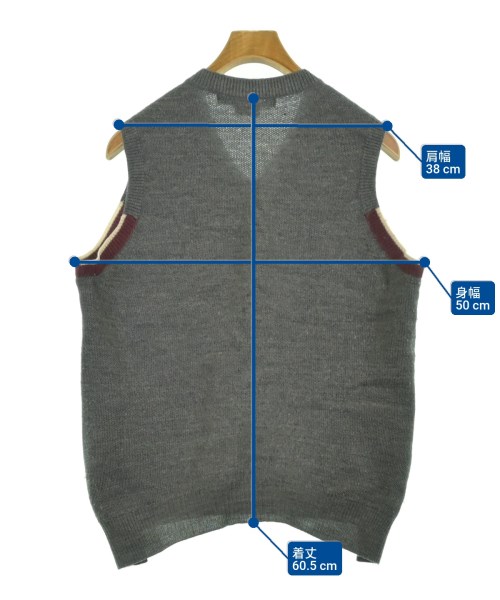 JUNYA WATANABE MAN（ジュンヤワタナベマン）ベスト グレー サイズ:S メンズ/2200652307023