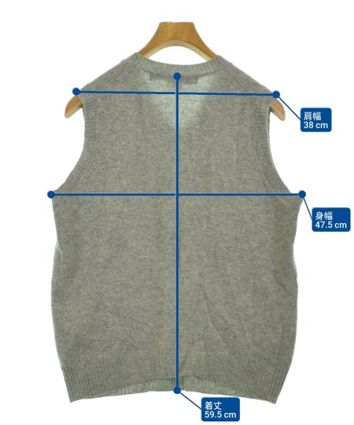 JUNYA WATANABE MAN（ジュンヤワタナベマン）ベスト グレー サイズ:S メンズ/2200652307047