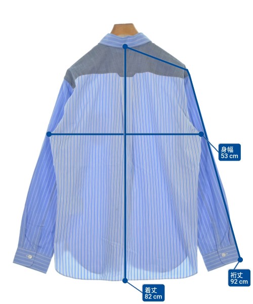 JUNYA WATANABE MAN（ジュンヤワタナベマン）カジュアルシャツ 青 サイズ:L メンズ/2200659092038