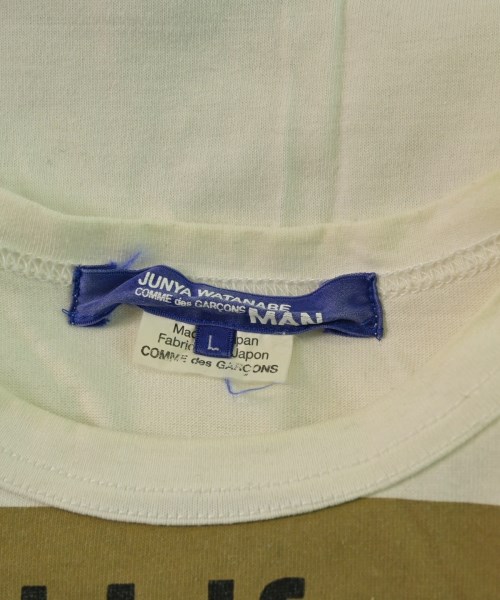 JUNYA WATANABE MAN（ジュンヤワタナベマン）Tシャツ・カットソー 白 サイズ:L メンズ/2200659609151