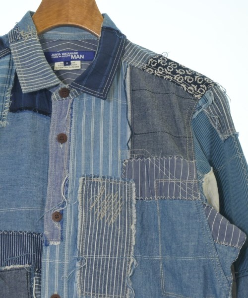 JUNYA WATANABE MAN（ジュンヤワタナベマン）カジュアルシャツ 紺 サイズ:S メンズ/2200658667145