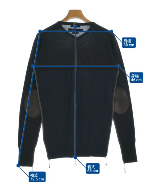 JUNYA WATANABE MAN（ジュンヤワタナベマン）ニット・セーター 紺 サイズ:S メンズ/2200658667220