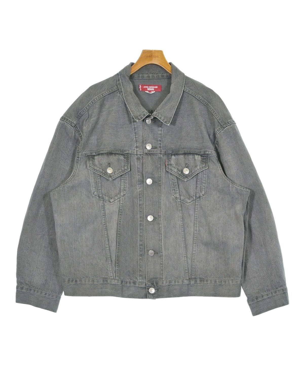 ジュンヤワタナベマン JUNYA WATANABE MAN ジャケット JUNYA WATANABE MAN（ジュンヤワタナベマン）デニムジャケット グレー