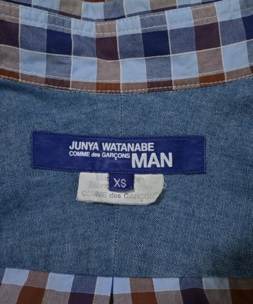 JUNYA WATANABE MAN（ジュンヤワタナベマン）カジュアルシャツ 青 サイズ:XS メンズ/2200654998137