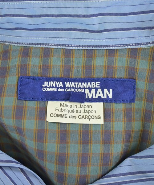 JUNYA WATANABE MAN（ジュンヤワタナベマン）カジュアルシャツ 青 サイズ:XS メンズ/2200711392038