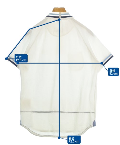 JUNYA WATANABE MAN（ジュンヤワタナベマン）ポロシャツ 白 サイズ:M メンズ/2200713656107