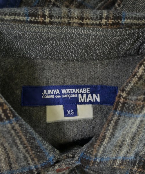JUNYA WATANABE MAN（ジュンヤワタナベマン）カジュアルシャツ グレー サイズ:XS メンズ/2200713702019