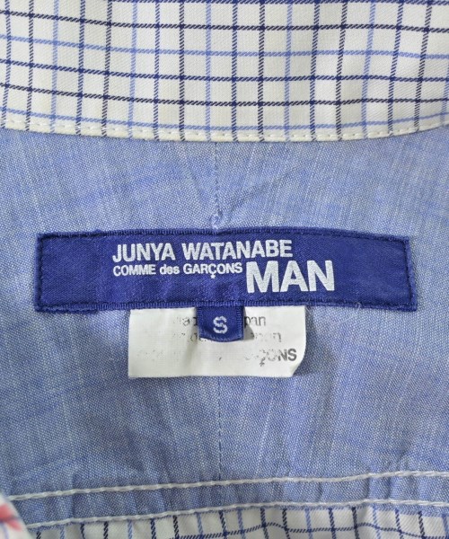 JUNYA WATANABE MAN（ジュンヤワタナベマン）カジュアルシャツ 青 サイズ:S メンズ/2200715307014