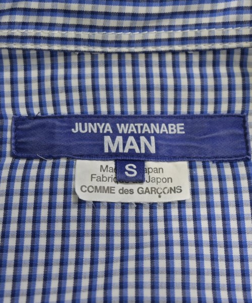 JUNYA WATANABE MAN（ジュンヤワタナベマン）カジュアルシャツ 青 サイズ:S メンズ/2200715908013