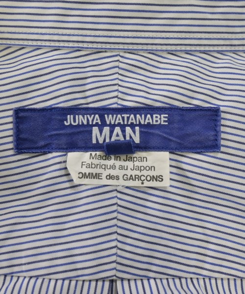 JUNYA WATANABE MAN（ジュンヤワタナベマン）カジュアルシャツ 青 サイズ:XS メンズ/2200715908020