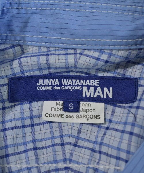 JUNYA WATANABE MAN（ジュンヤワタナベマン）カジュアルシャツ 青 サイズ:S メンズ/2200717736010