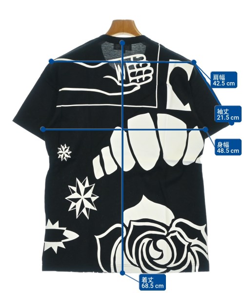JUNYA WATANABE MAN（ジュンヤワタナベマン）Tシャツ・カットソー 黒 サイズ:S メンズ/2200718235178