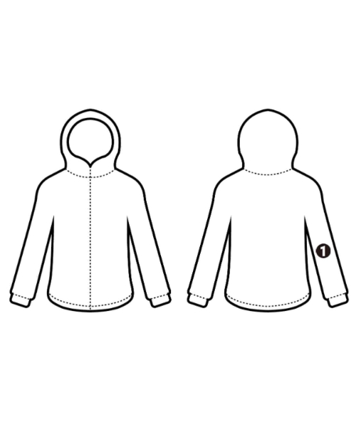 JUNYA WATANABE MAN（ジュンヤワタナベマン）パーカー 黒 サイズ:L メンズ/2200645268010