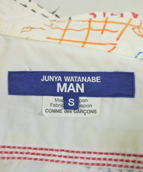 JUNYA WATANABE MAN（ジュンヤワタナベマン）カジュアルシャツ 白 サイズ:S メンズ/2200645364026