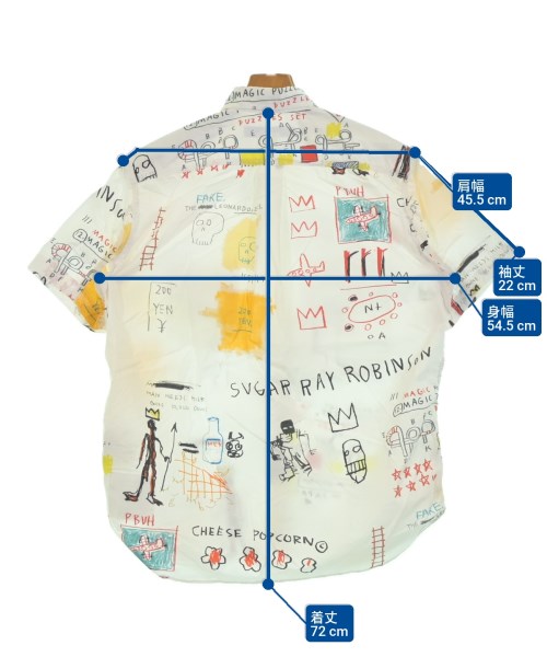 JUNYA WATANABE MAN（ジュンヤワタナベマン）カジュアルシャツ 白 サイズ:S メンズ/2200645364026