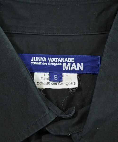 JUNYA WATANABE MAN（ジュンヤワタナベマン）カジュアルシャツ 黒 サイズ:S メンズ/2200646878041