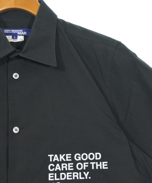 JUNYA WATANABE MAN（ジュンヤワタナベマン）カジュアルシャツ 黒 サイズ:S メンズ/2200646878041