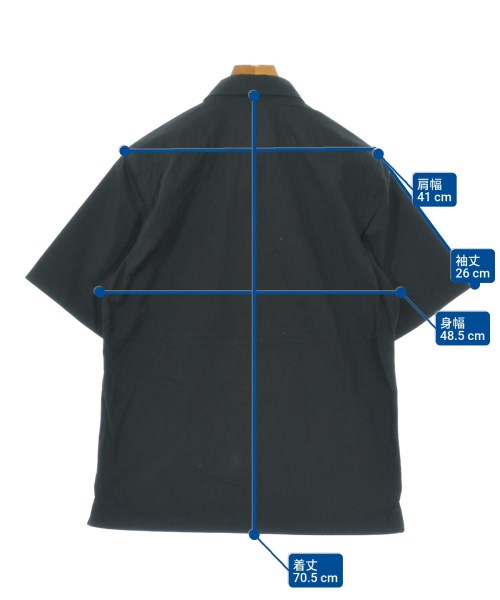 JUNYA WATANABE MAN（ジュンヤワタナベマン）カジュアルシャツ 黒 サイズ:S メンズ/2200646878041