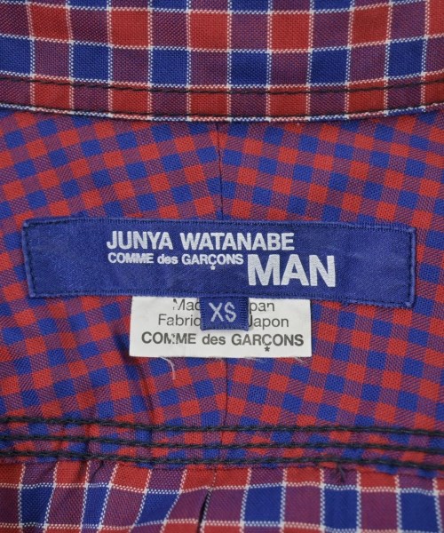 JUNYA WATANABE MAN（ジュンヤワタナベマン）カジュアルシャツ 赤 サイズ:XS メンズ/2200638742022