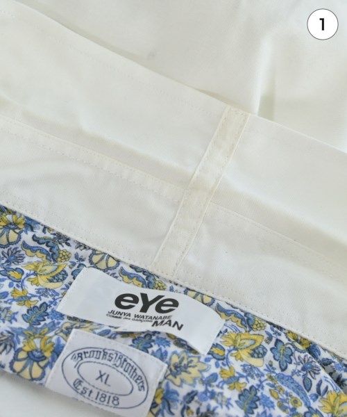 JUNYA WATANABE MAN（ジュンヤワタナベマン）カジュアルシャツ 白 サイズ:M メンズ/2200647129036