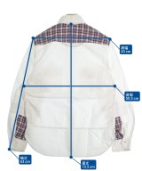 JUNYA WATANABE MAN（ジュンヤワタナベマン）カジュアルシャツ 白 サイズ:M メンズ/2200647129036