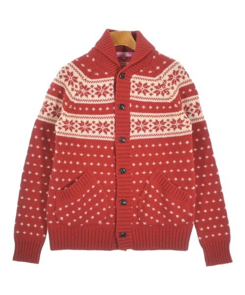 JUNYA WATANABE MAN(ジュンヤワタナベマン)カーディガン 赤 サイズ:M/2200647260104