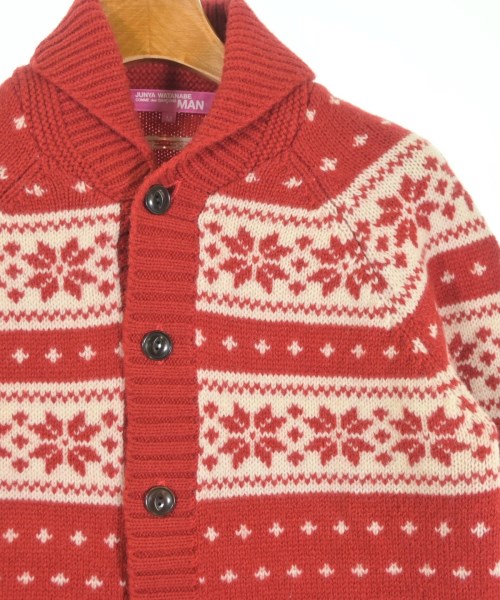 JUNYA WATANABE MAN（ジュンヤワタナベマン）カーディガン 赤 サイズ:M レディース/2200647260104