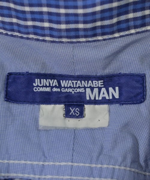 JUNYA WATANABE MAN（ジュンヤワタナベマン）カジュアルシャツ 青 サイズ:XS メンズ/2200637920049
