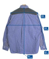 JUNYA WATANABE MAN（ジュンヤワタナベマン）カジュアルシャツ 青 サイズ:XS メンズ/2200637920049