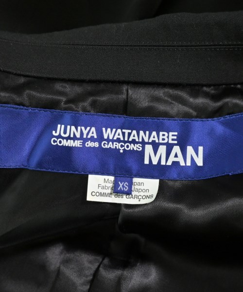 JUNYA WATANABE MAN（ジュンヤワタナベマン）テーラードジャケット 黒 サイズ:XS メンズ/2200639276038