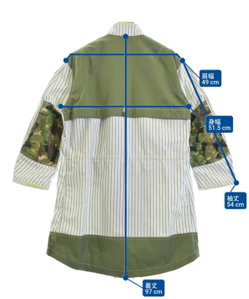 JUNYA WATANABE MAN（ジュンヤワタナベマン）モッズコート 青 サイズ:XS メンズ/2200639276045