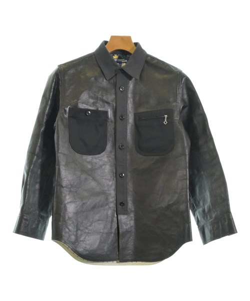 JUNYA WATANABE MAN(ジュンヤワタナベマン)カジュアルシャツ 黒 サイズ:XS/2200639276069